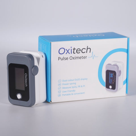 Oxitech Pulse Oximeter (1-Year Warranty)