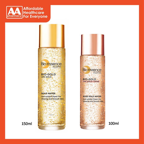 Bio-Essence Bio-Gold (Gold Water 150mL/ Rose Gold Water 100mL)