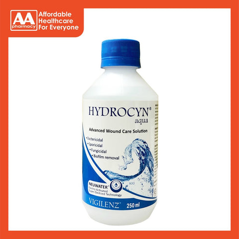 Hydrocyn Aqua Wound Care (100mL/250mL/500mL)