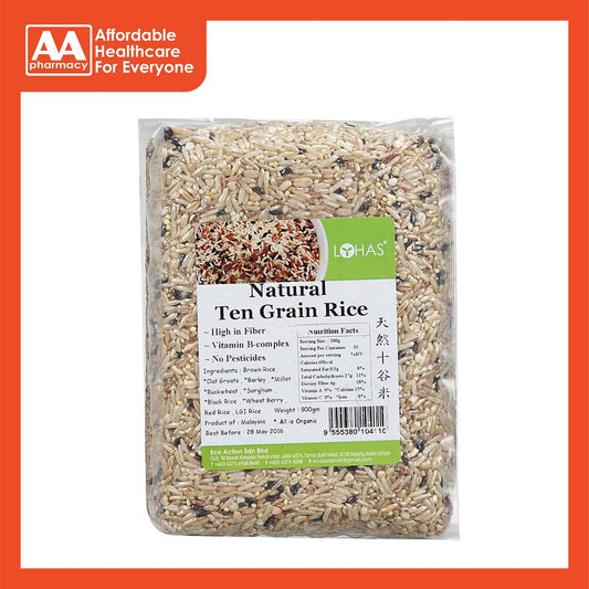 Lohas Natural Ten Grain Rice 900g