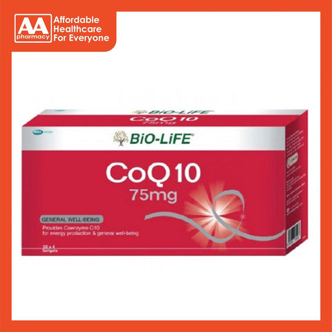 Bio-Life CoQ10 75mg Softgel (4X30's)
