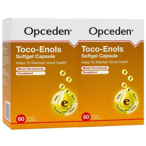 Opceden Toco-Enols 440mg Softgel Capsule 2X60's (Twinpack) (Halal)