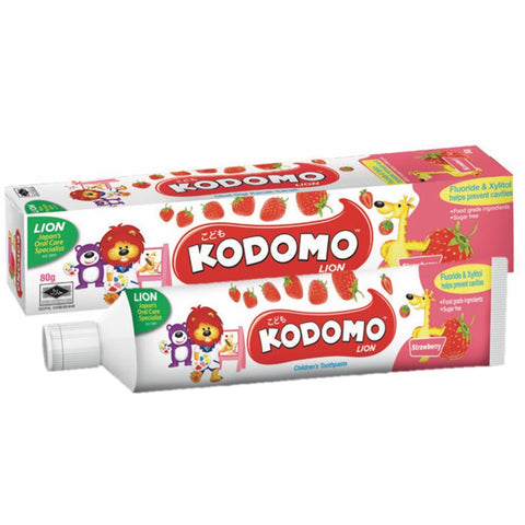 Kodomo Lion Toothpaste (Strawberry) 80g