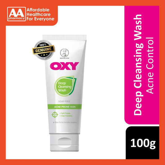 Oxy Deep Cleansing Wash Acne Control 100g