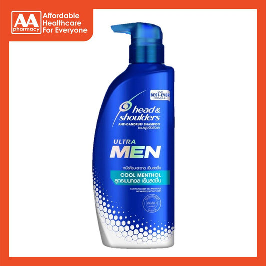 Head & Shoulders Ultra Men Shampoo 480mL (Cool Menthol)