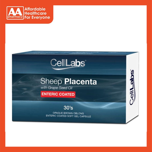 Celllabs Sheep Placenta With Grape Seed Oil 6000mg 30's