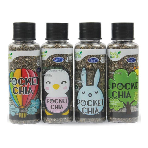 Love Earth Organic Pocket Chia 4x28g