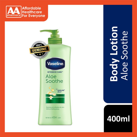 Vaseline Aloe Soothe Body Lotion 400mL