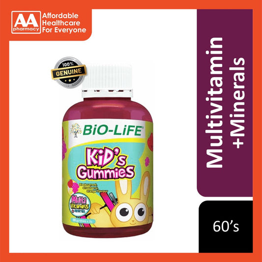 Bio-Life Kid's Gummies Multivitamins + Minerals (60's)
