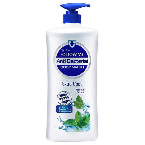Follow Me Anti-Bacterial Body Wash 1L (Extra Cool)