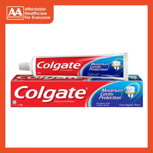Colgate Active Fluoride Toothpaste Great Regular Flavour