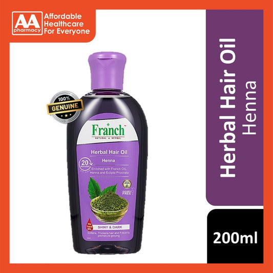Franch Herbal Hair Oil Henna 200mL