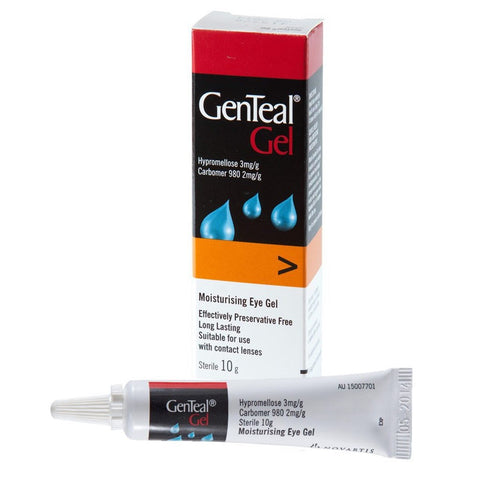Genteal Gel Sterile Lubricant Eye Gel 10g