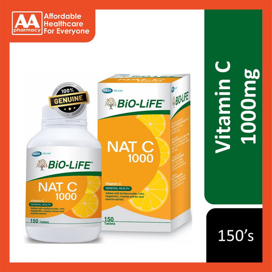 Bio-Life Nat C 1000mg Tablet (150's)