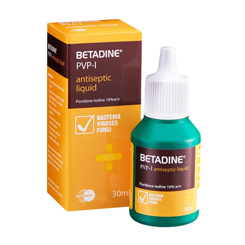 Betadine Pvp-I Antiseptic Liquid 30mL