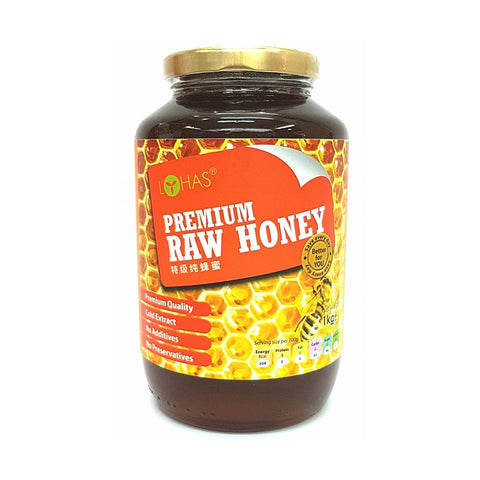 Lohas Premium 100% Natural Raw Honey (1kg)