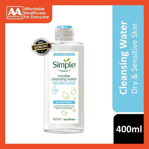 Simple Water Boost Micellar Cleansing Water 400mL