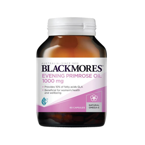 [60's] Blackmores Evening Primrose Oil 1000mg Capsules (60's) [Halal]