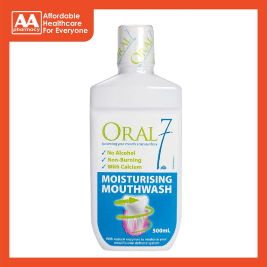 Oral 7 Moisturising Mouth Wash 500mL