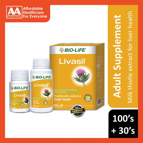 Bio-Life Livasil Tablet 100's+30's