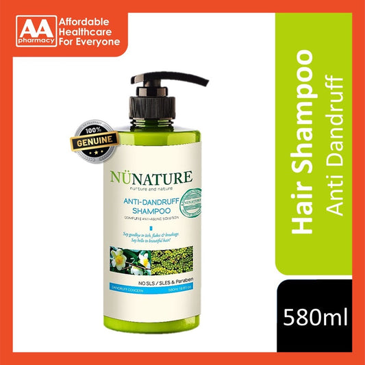 Nunature Shampoo 580mL (Limited Edition) (Anti-Dandruff)