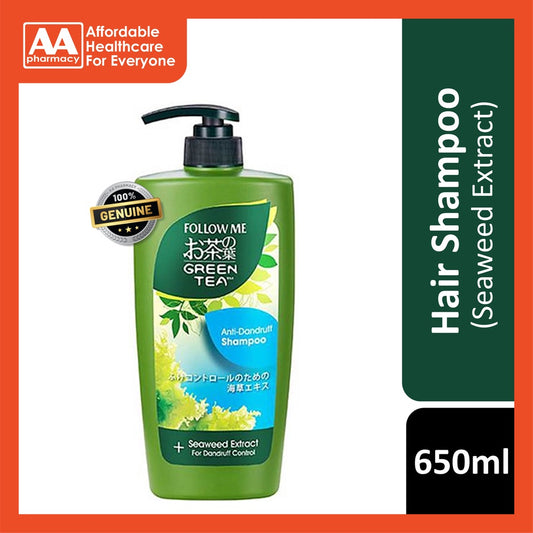 Follow Me Green Tea Anti-Dandruff Shampoo 650mL