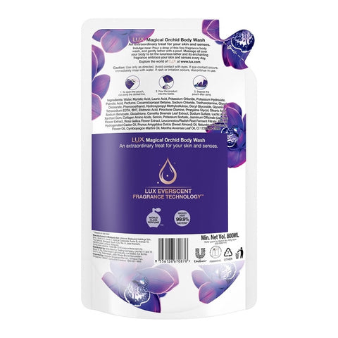 Lux Shower Cream Refill 800mL (Magical Orchid)