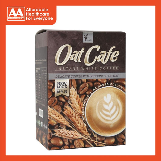 Fitwell Oat Cafe Instant White Coffee (30g X 12's)
