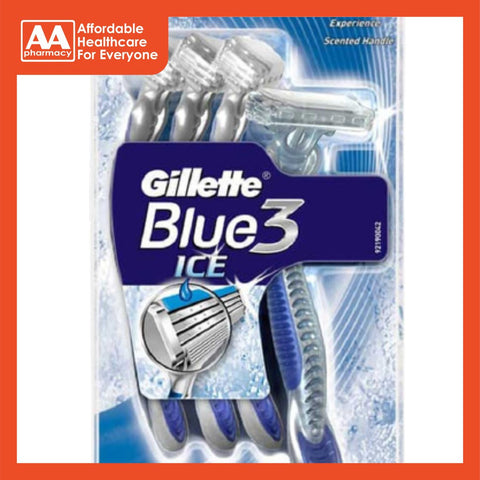 Gillette Blue 3 Ice 4's