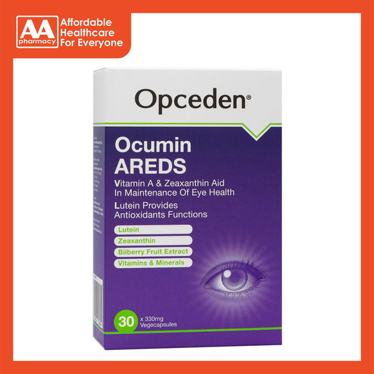 Opceden Ocumin Areds Vegecapsule 30's (Halal)