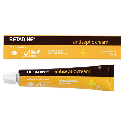 Betadine Antiseptic Cream 5% 15g