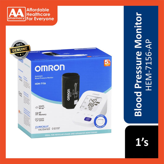 Omron Hem-7156-Ap Auto Blood Pressure Monitor