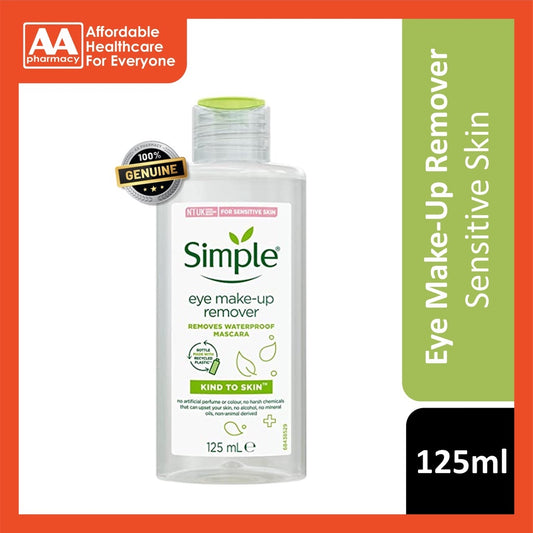 Simple Eye Make Up Remover 125mL