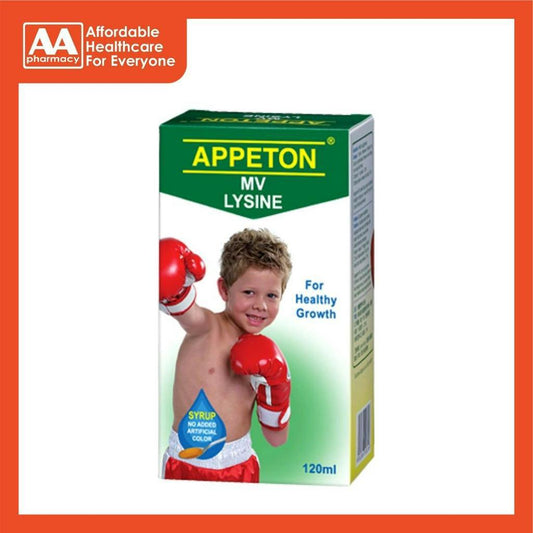 Appeton Multivitamins With Lysine Syrup 120mL