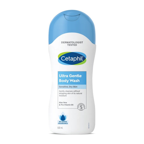 Cetaphil Ultra Gentle Body Wash 500mL