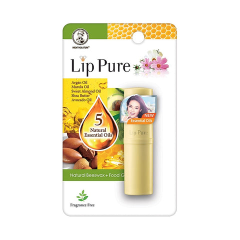 Mentholatum Lip Pure Natural Beeswax + Foodgrade (4g)