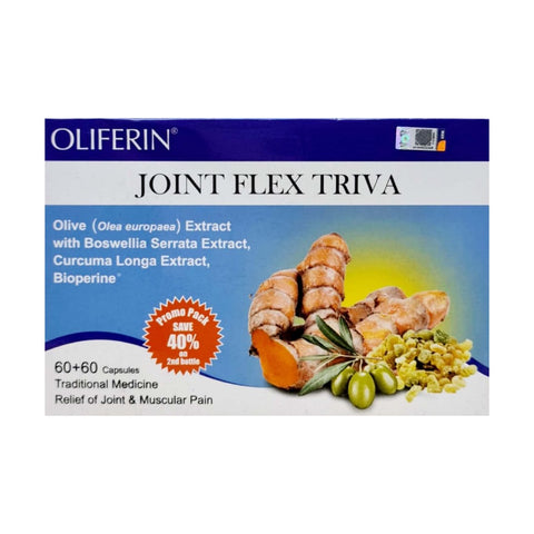 Nutriva Oliferin Joint Flex Triva Capsule (2X60's)