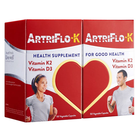 Live-Well Artriflo-K Capsule 2x50's