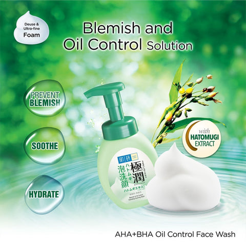Hada Labo Blemish & Oil Control Foam Wash 160mL