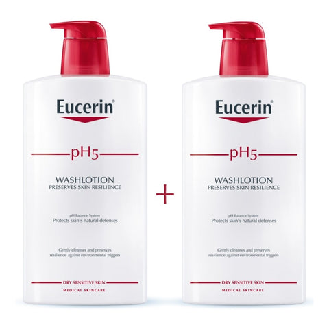 [Twinpack] Eucerin Ph5 Wash Lotion (1000mLx2)