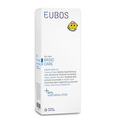 Eubos Cream Bath Oil For Baby 200mL