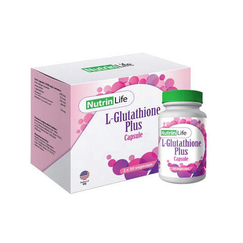 NutrinLife L-Glutathione Plus Vegecapsule 3x30's