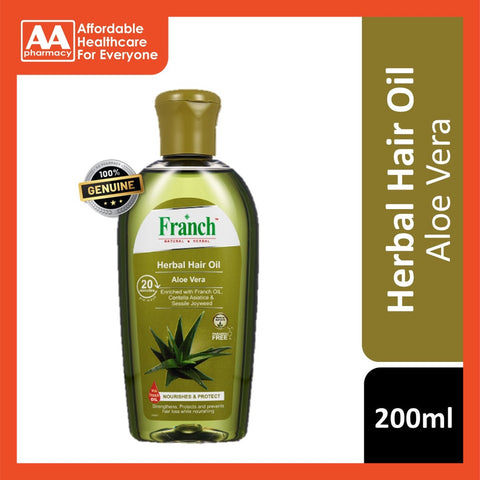 Franch Herbal Hair Oil Aloe Vera 200mL