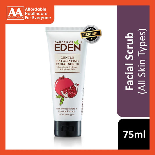 Garden Of Eden Gentle Exfoliating Facial Scrub 75mL