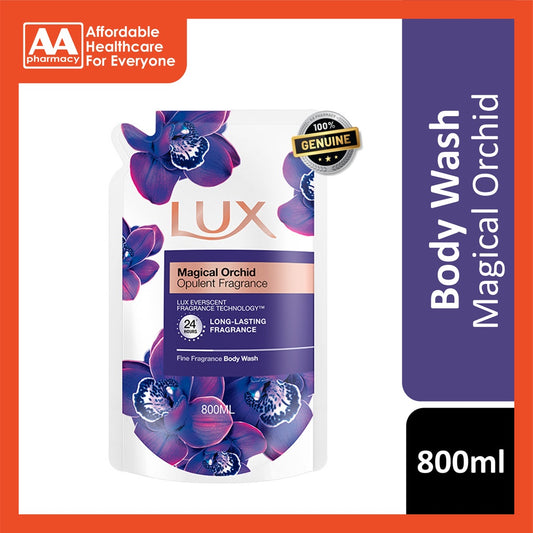 Lux Shower Cream Refill 800mL (Magical Orchid)