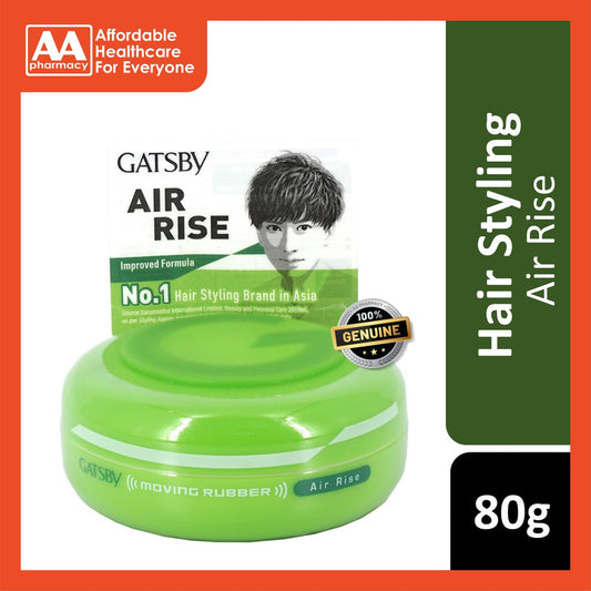 Gatsby Moving Rubber 80g (Air Rise - Green)
