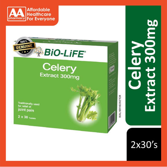 Bio-Life Celery 300mg Tablet (2X30's)