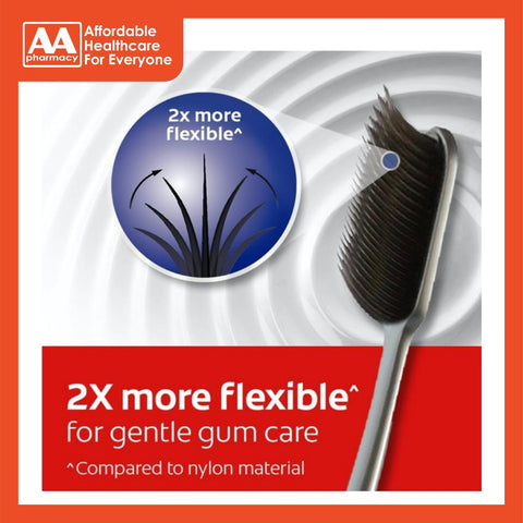 Colgate Flex Clean Slim Soft Toothbrushes 2 pcs (Soft/Charcoal)