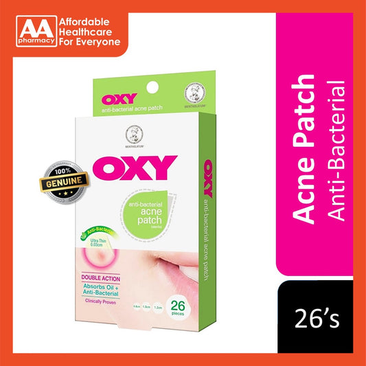Oxy Anti Bacterial Acne Patch 26's