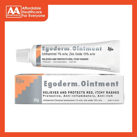 Ego Egoderm Ointment 25g (Cortisone-Free)